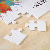 New Haven Connecticut Skyline Puzzle (Seite)