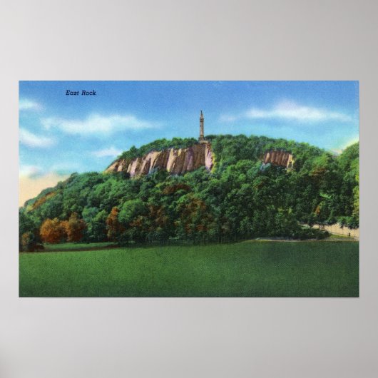 New Haven, CTView of East Rock Poster (Vorne)
