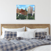 New Haven, CTView von überall her Leinwanddruck (Insitu (Schlafzimmer))