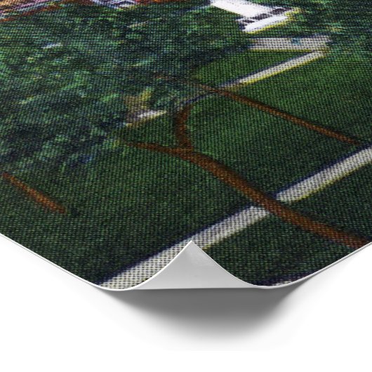 New Haven, CTView von überall her Poster (Ecke)