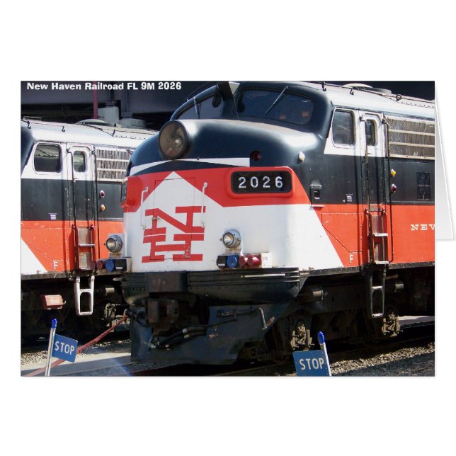 New-Haven Eisenbahn (c-PUNKT) FL 9M 2026 (Vorderseite (Horizontal))