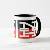 New-Haven Eisenbahn-Logo Tasse (VorderseiteRechts)