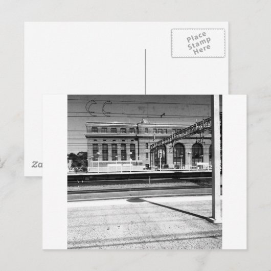 New Haven Gewerkschaft Postkarte (Vorne/Hinten)