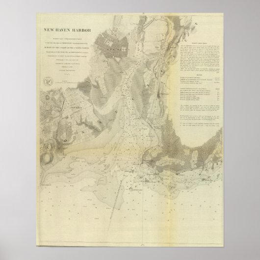 New Haven Harbor Poster (Vorne)