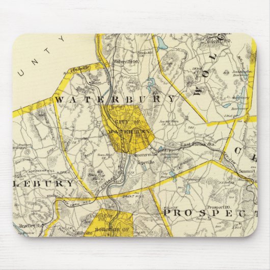 New Haven Landkreis Connecticut Mousepad (Vorne)