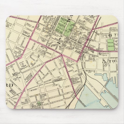 New Haven Map Mousepad (Vorne)