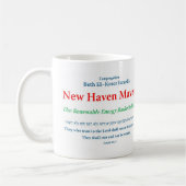 New-Haven Mavens-Basketball-Tasse Kaffeetasse (Links)