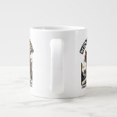 New Haven Minds Red Squirrel Black Excellence Art Jumbo-Tasse (Rückseite)
