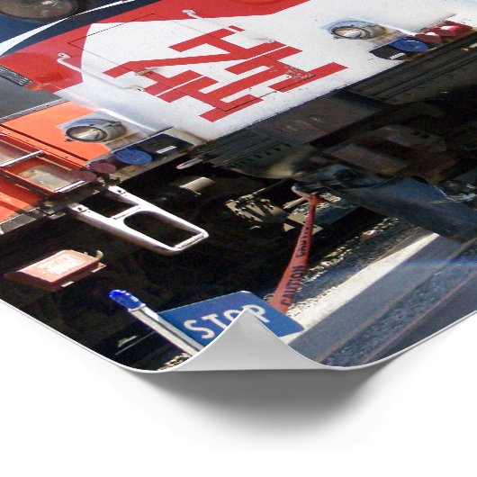 New Haven Railroad,C- DOT FL 9M 2026 Poster (Ecke)