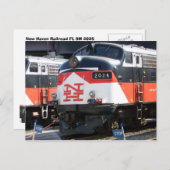 New Haven Railroad ( C- DOT ) FL 9M 2026 Postkarte (Vorne/Hinten)