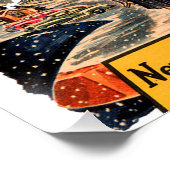 New Haven Railroad Christmas 1947 Poster (Ecke)