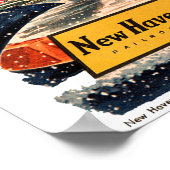 New Haven Railroad Christmas 1947 Poster (Ecke)