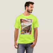 New Haven Railroad Christmas 1947  T-Shirt (Vorne ganz)