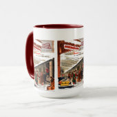 New Haven Railroad Christmas 1947 Tasse (Vorderseite Links)