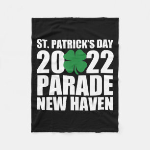 New Haven St. Patrick's Day Parade 2022 Shamrock I Fleecedecke