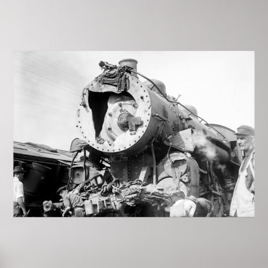 New Haven Train Wreck: 1913 Poster (Vorne)