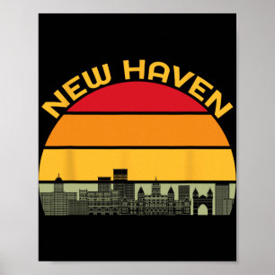 New Haven Zza Katal der Welt Connecticut Azza Poster