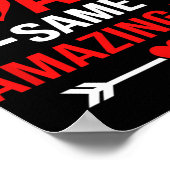 New Heart Same Amazing Me Heart Transplant Survivo Poster (Ecke)