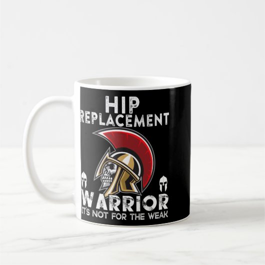 New Hip Replacement Men Women Warrior Awareness Gi Kaffeetasse (Links)