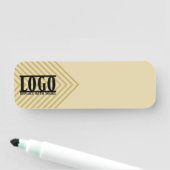 New hire employee training orientation reusable namensschild (Beispiel)