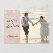 New Holiday New Years Foto Postkarte (Vorderseite)