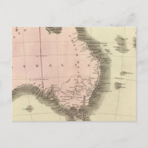 New Holland und Neuseeland Postkarte