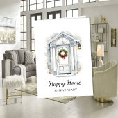 New Home Anniversary Card | Real Estate Agent Karte