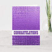 "New home" congratulations Karte (Vorderseite)