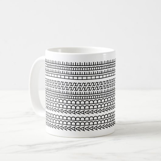 New Home Custom Unusual Hidden Message Modern Kaffeetasse (Vorderseite Links)