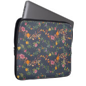 New Home Gift Simple Floral Pattern Laptopschutzhülle (Vorne Rechts)