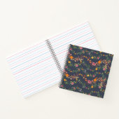 New Home Gift Simple Floral Pattern Notizblock (Innenseite)