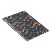 New Home Gift Simple Floral Pattern Notizblock (Rechte Seite)