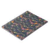 New Home Gift Simple Floral Pattern Notizblock (Linke Seite)