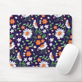 New Home Gift Simple Flowers Mousepad (Mit Mouse)