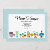 New Home Moving Announcement Ankündigung (Vorne/Hinten)