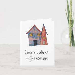 NEW HOME NOTE CARD KARTE