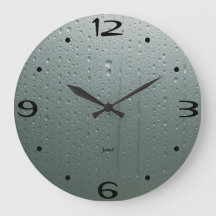 New Home Perfect Bathroom Wall Steamed Timepiece