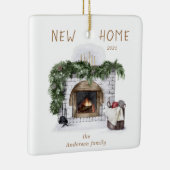 NEW HOME RUSTIC FIREPLACE Foto von Ceramic Ornamen Keramikornament (Rechts)
