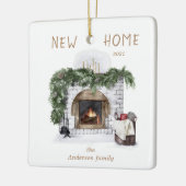 NEW HOME RUSTIC FIREPLACE Foto von Ceramic Ornamen Keramikornament (Links)
