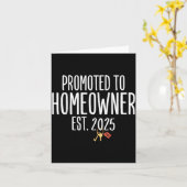 New Homeowner 2025 Housewarming First Time Home Bu Karte (Gelbe Blume)