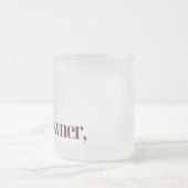 New Homeowner Mug Mattglastasse (Mittel)