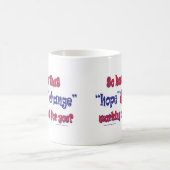 NEW-HOPE-AND-CHANGE-Funky-Skript Kaffeetasse (Mittel)