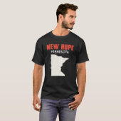 New Hope Minnesota USA Staat America Travel Minnes T-Shirt (Vorne ganz)