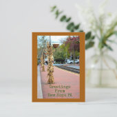 New Hope PA Postkarte (Stehend Vorderseite)