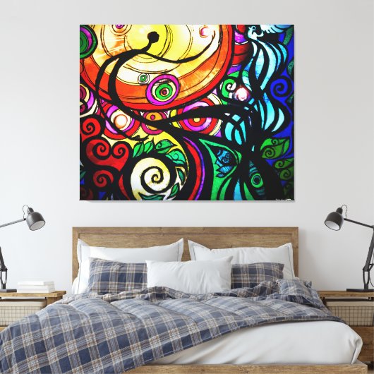 New Hope (Wrapped Canvas) Leinwanddruck (Insitu (Schlafzimmer))