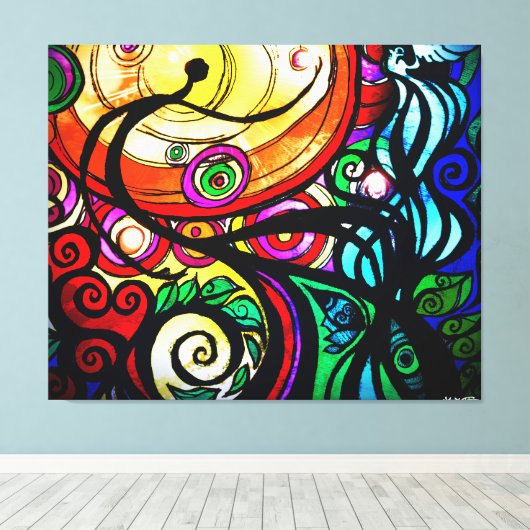 New Hope (Wrapped Canvas) Leinwanddruck (Insitu (Holzboden))