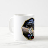 New Horizons-Auftrag zu Pluto! Kaffeetasse (Vorderseite Links)