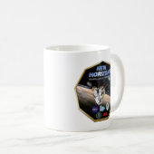 New Horizons-Auftrag zu Pluto! Kaffeetasse (VorderseiteRechts)