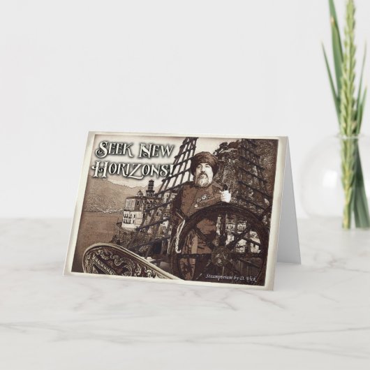 New Horizons Greeting Card Karte (Vorderseite)