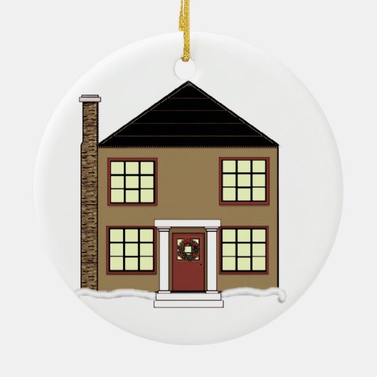 New House 2023 Collectible Keramikornament (Hinten)